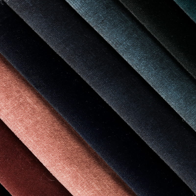 Miękka mosha velvet sofa meble